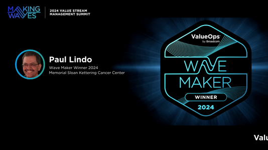 Paul Lindo ValueOps Wavemaker Award